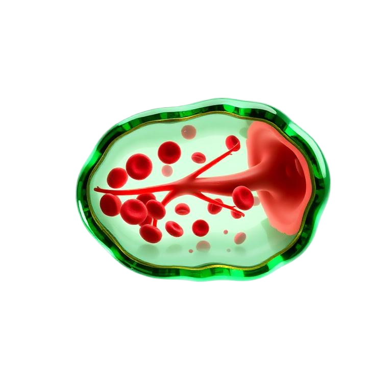 3D crystal Blood Pressure anatomy icon