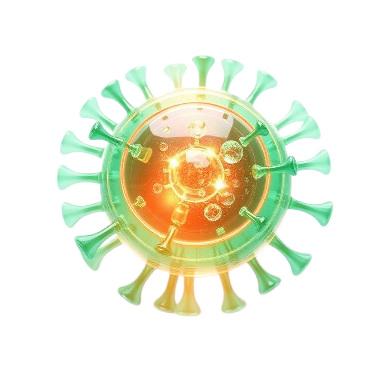 3D crystal Cancer Support anatomy icon